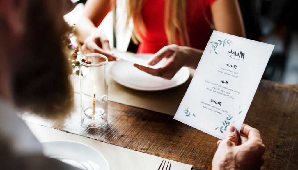 speisekarte kalkulieren — schritt für schritt